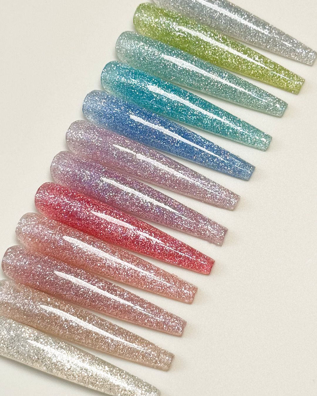 QM13-QM24 Crystal Sparkle Builder Gel Kit