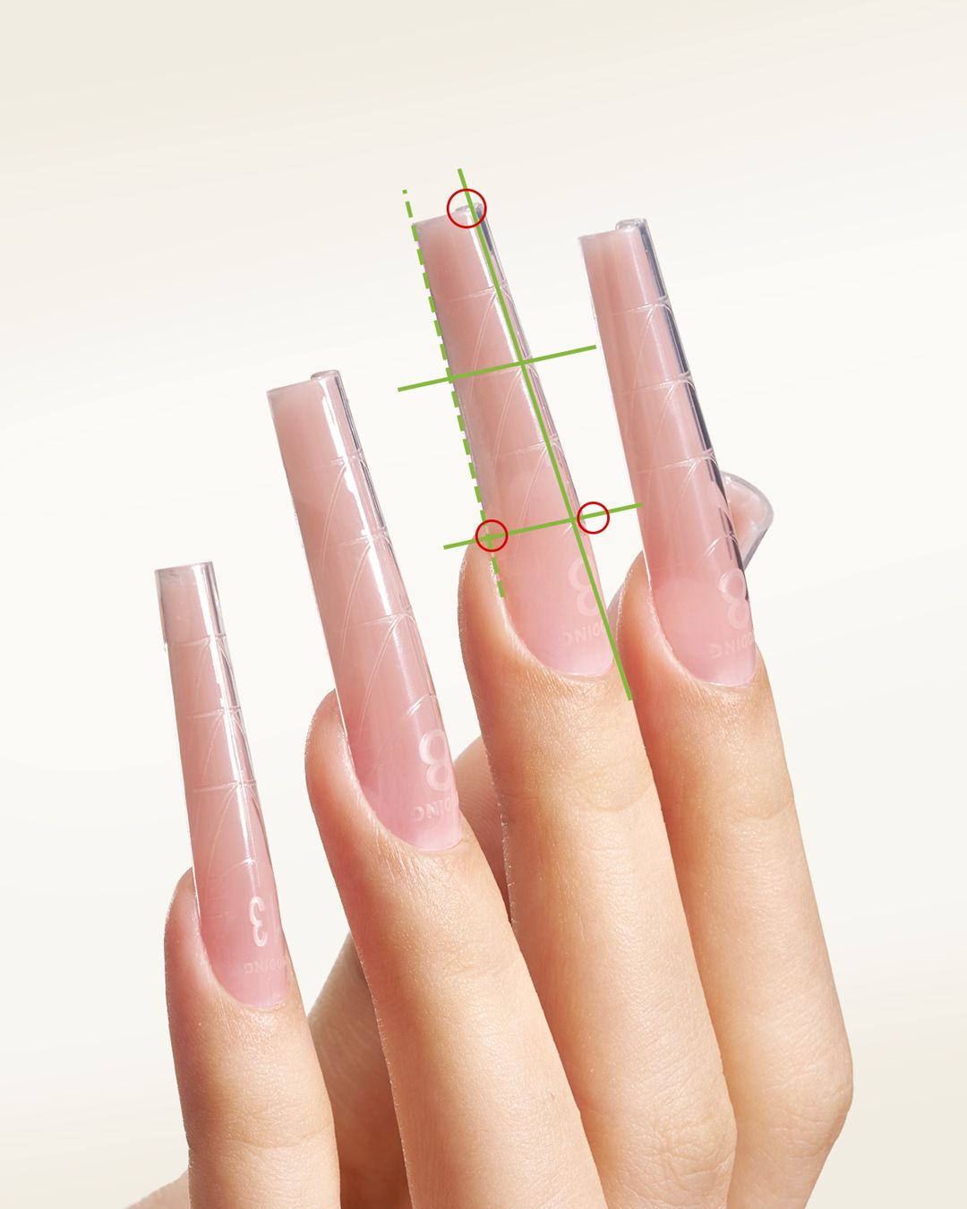Bio-Embed Nail Forms-NQJM03 Oval