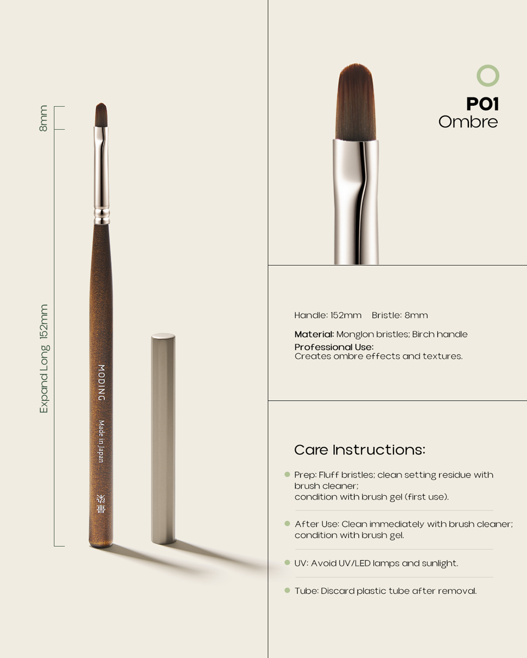 P01 Ombre Brush