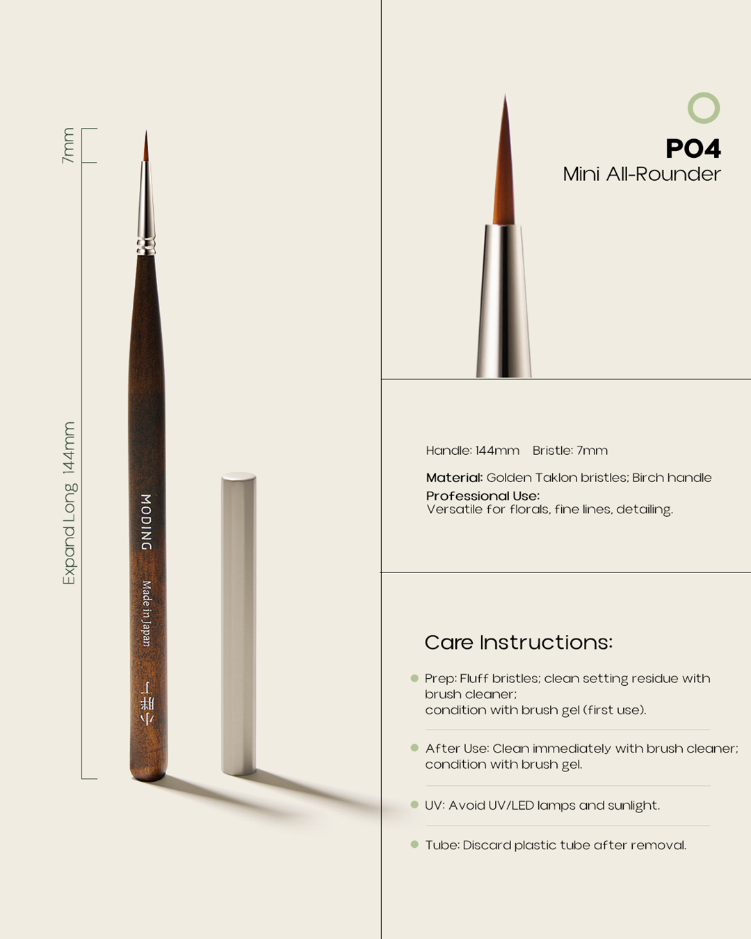 P04 Mini Chubby Pro Brush