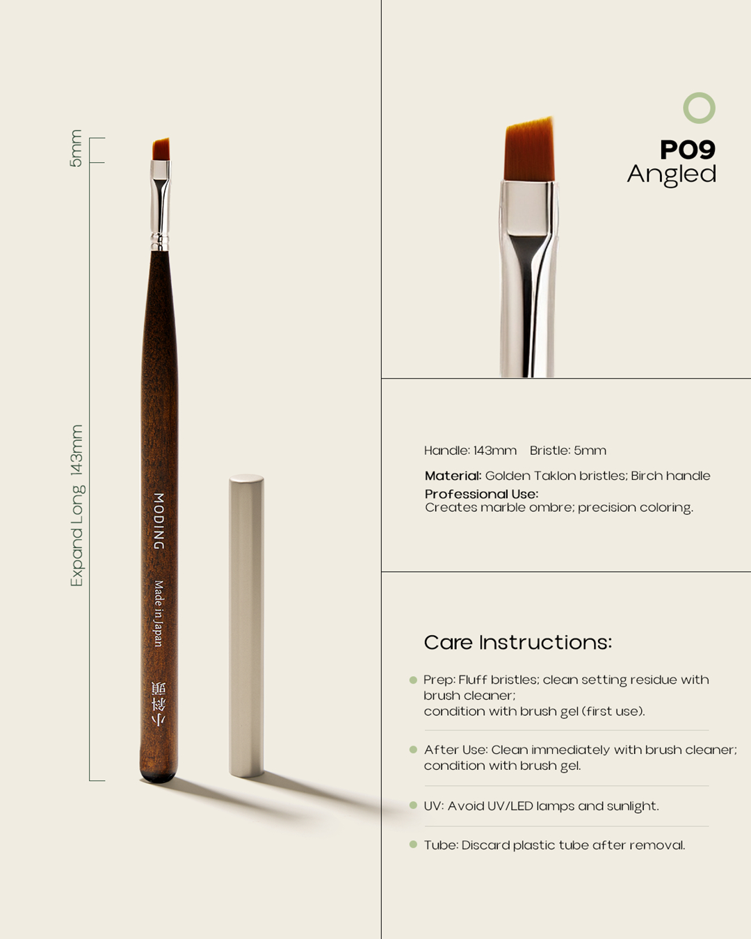 P09 Pro Angled Brush
