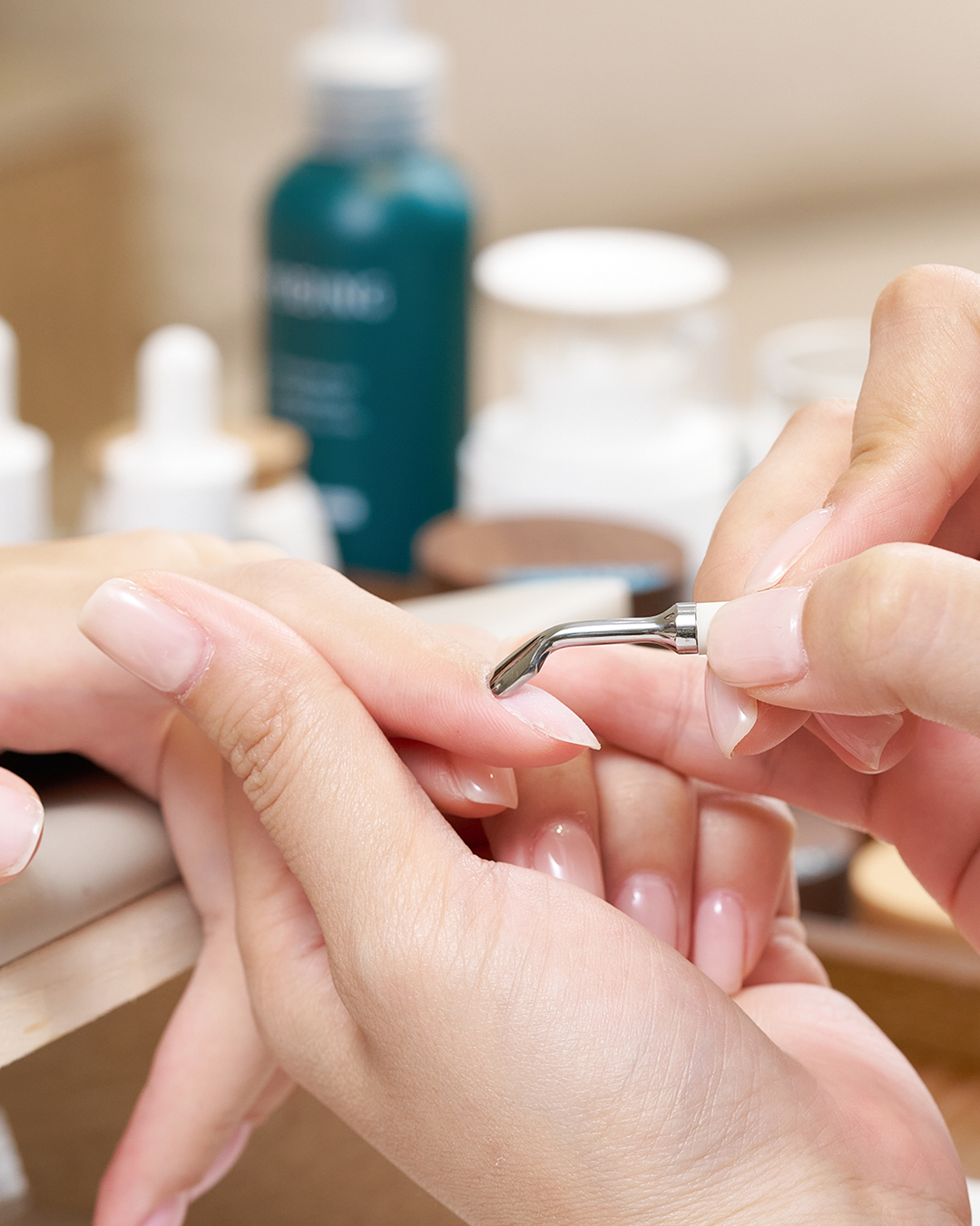 Hoof-shaped Cuticle Pusher NP04