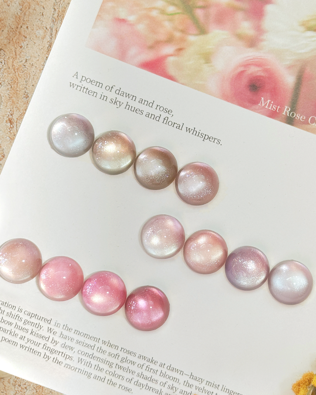 Mist Rose Cat Eye Collection