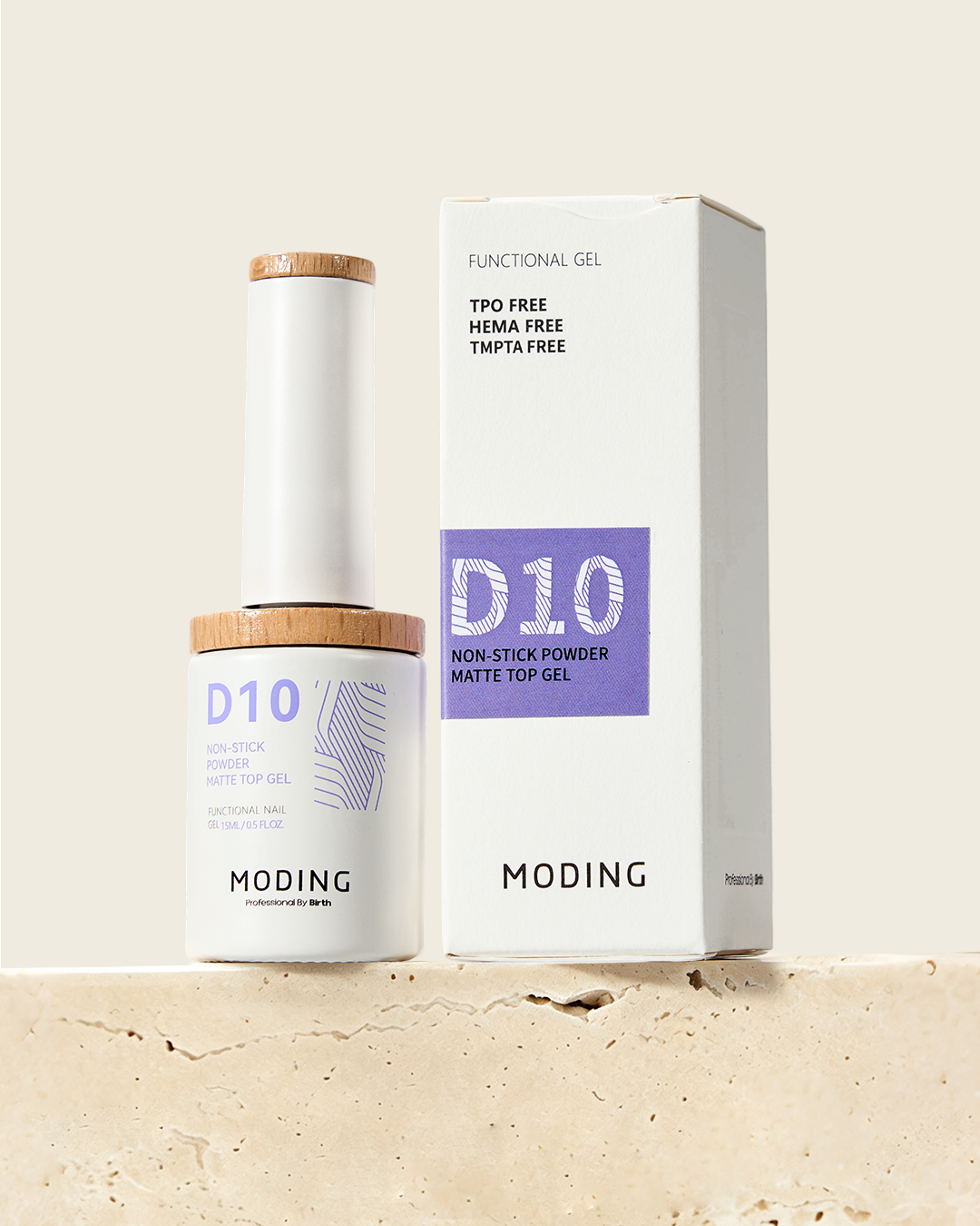 D10 Non-stick Powder Matte Top Gel